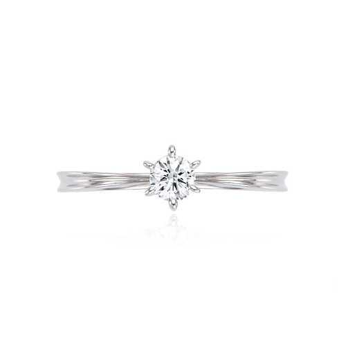 [1부다이아몬드] 14k 에끌랑 반지/프로포즈주얼리｜Evajewelry