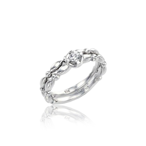 [1부다이아몬드] 14k 카리스 반지/프로포즈주얼리｜Evajewelry